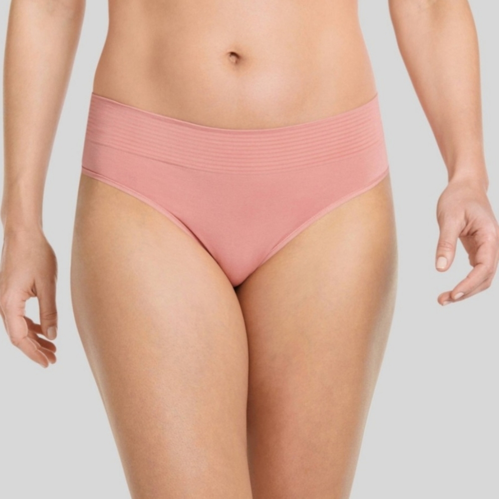 Jockey Generation Women's Natural Beauty Thong, Rose Pink, Size Med
